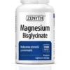 Magneziu Bisglicinat Zenyth 90 capsule - supliment alimentar cu magneziu cu absorbtie ridicata pentru somn, relaxare si sistem nervos