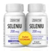 Pachet Promotional Seleniu 200 mcg Zenyth 90 capsule - seleniu organic cu absorbtie ridicata pentru tiroida, imunitate, par si unghii