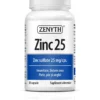 Zinc 25 mg, 30 capsule
