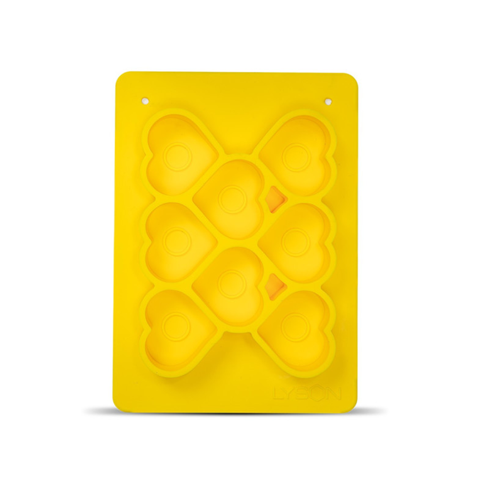Matriță săpun 8 inimioare silicon flexibil