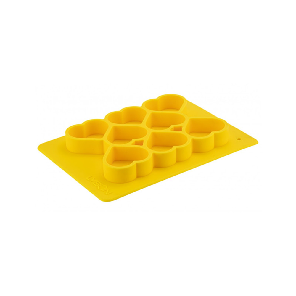 Matriță săpun 8 inimioare silicon flexibil