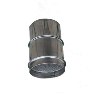 Filtru inox miere borcan Ø66 mm dublu Filtru inox pentru miere pe borcan Ø66 mm dublu grosier și fin