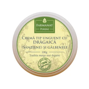 Cremă cu drăgaică și gălbenele