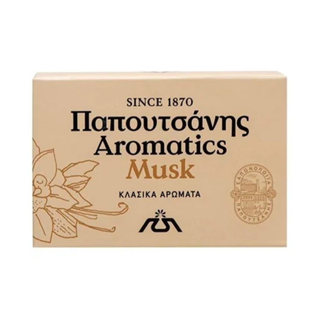 sapun papousaints aromatic musk Săpun parfumat Papoutsanis Aromatics Musk 125 g