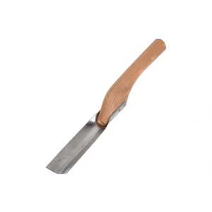 Lingură pentru miere cristalizată din inox mat cu mâner din lemn, lungime 32 cm.