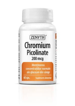 Crom picolinat 200 mcg, 60 capsule